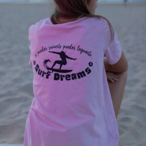 Surfer Girl T-Shirt Rosa